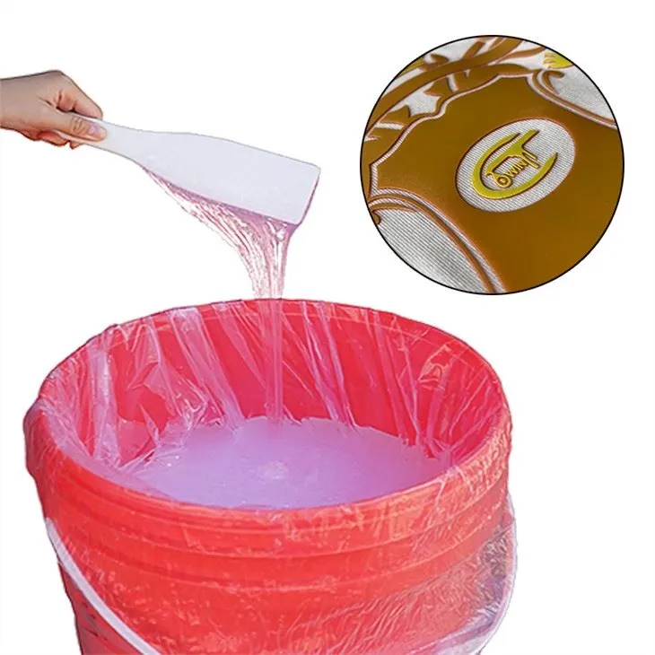 העברת הדבק צלחת עבה