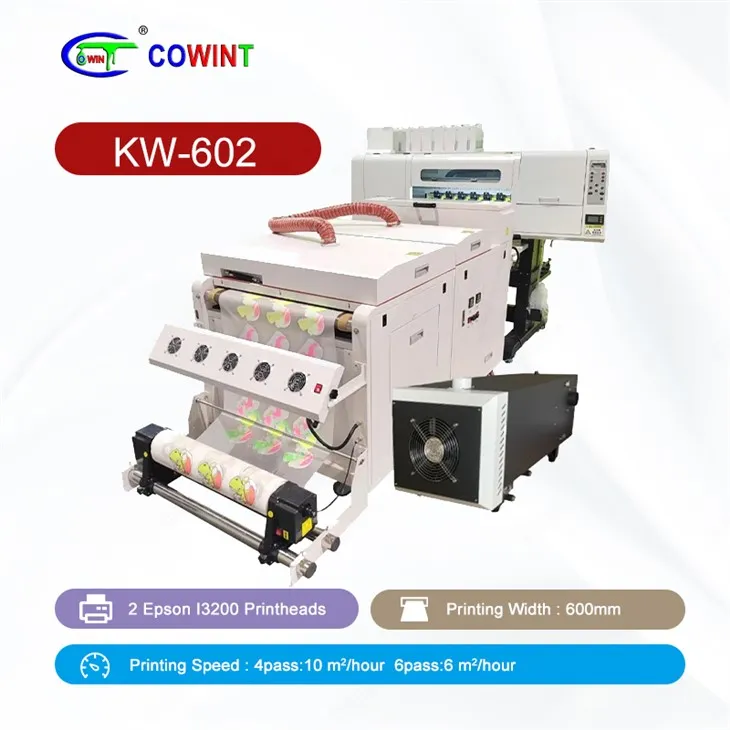 Kw -602 2 מדפסת DTF של Epson Printheads