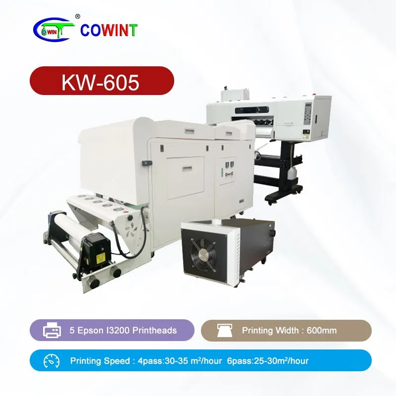 Kw -605 5 מדפסת DTF של Epson Printheads